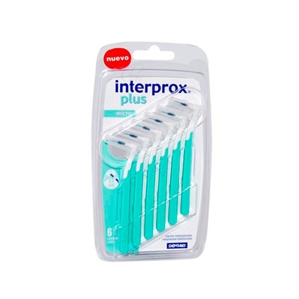 DENTAID INTERPROX PLUS CEPILLO DENTAL INTERPROXIMAL MICRO  6 U