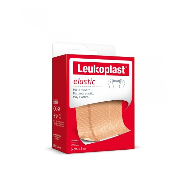 LEUKOPLAST ELASTIC APOSITO ADH 1M X 6 CM