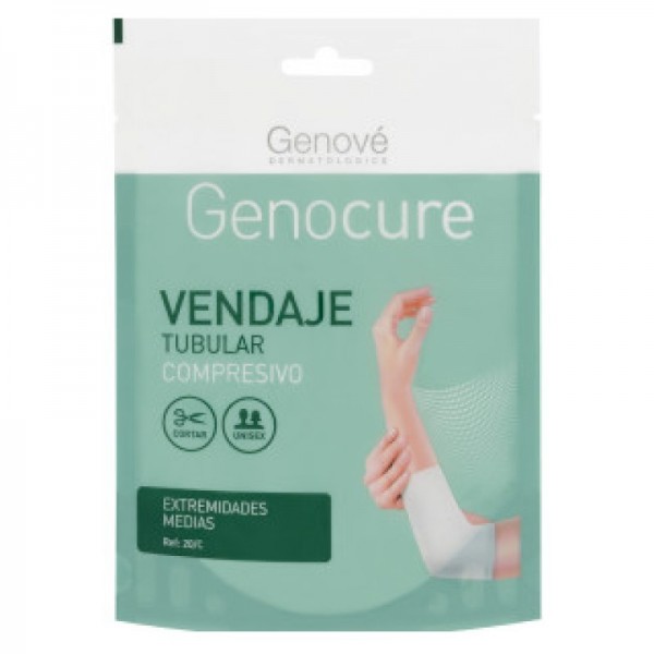 GENOCURE VENDAJE TUBULAR COMPRESIVO EXTREMIDADES MEDIAS...
