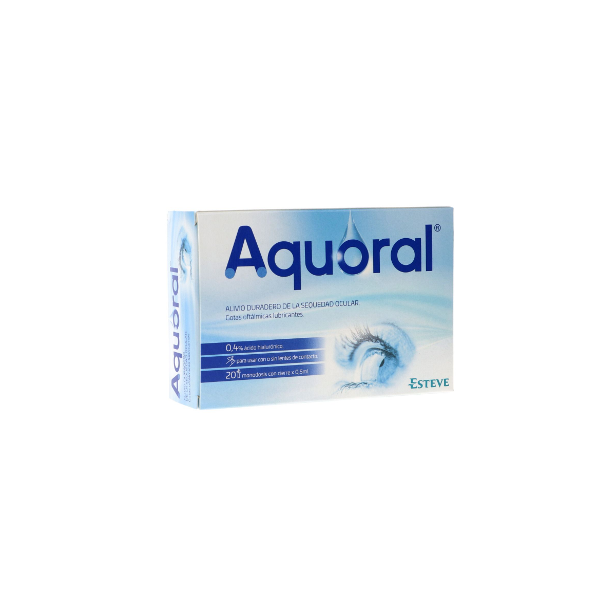AQUORAL GOTAS OFTALMICAS LUBRICANTES MONODOSIS...
