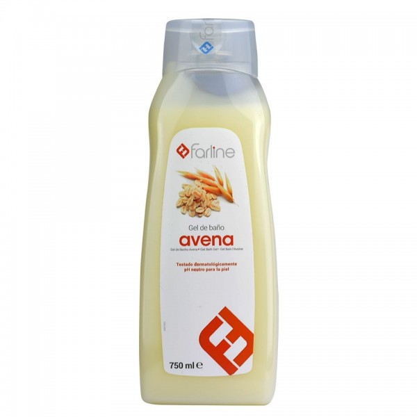 FARLINE GEL DE BAÑO DE AVENA 750 ML