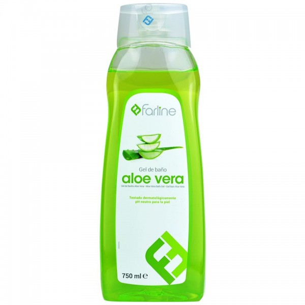 FARLINE GEL DE BAÑO ALOE VERA 750 ML