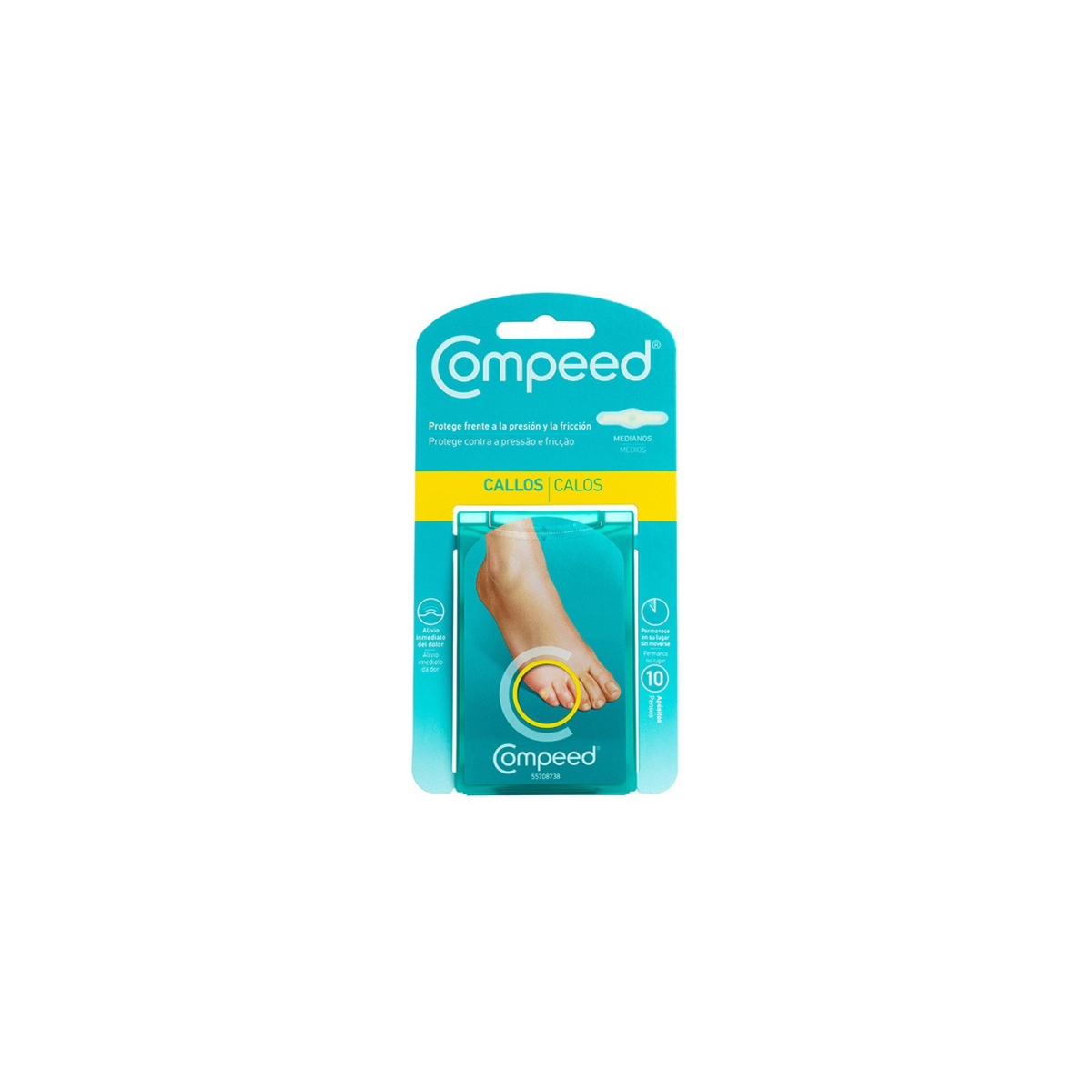 COMPEED CALLOS T MED 10 U