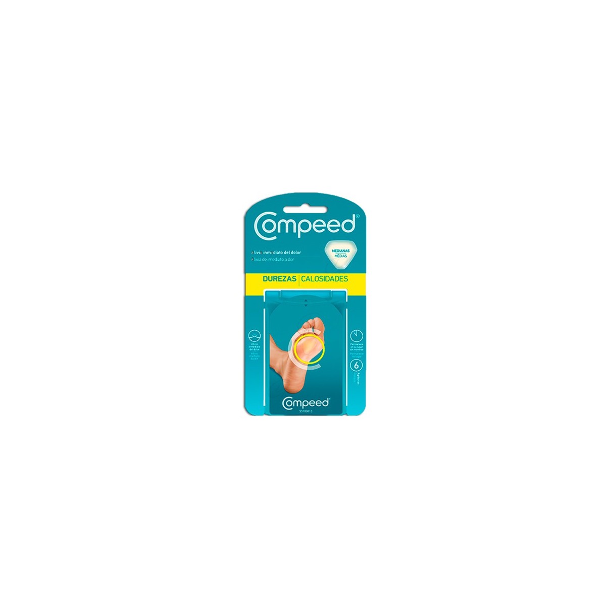 COMPEED DUREZAS T PEQ 6 U