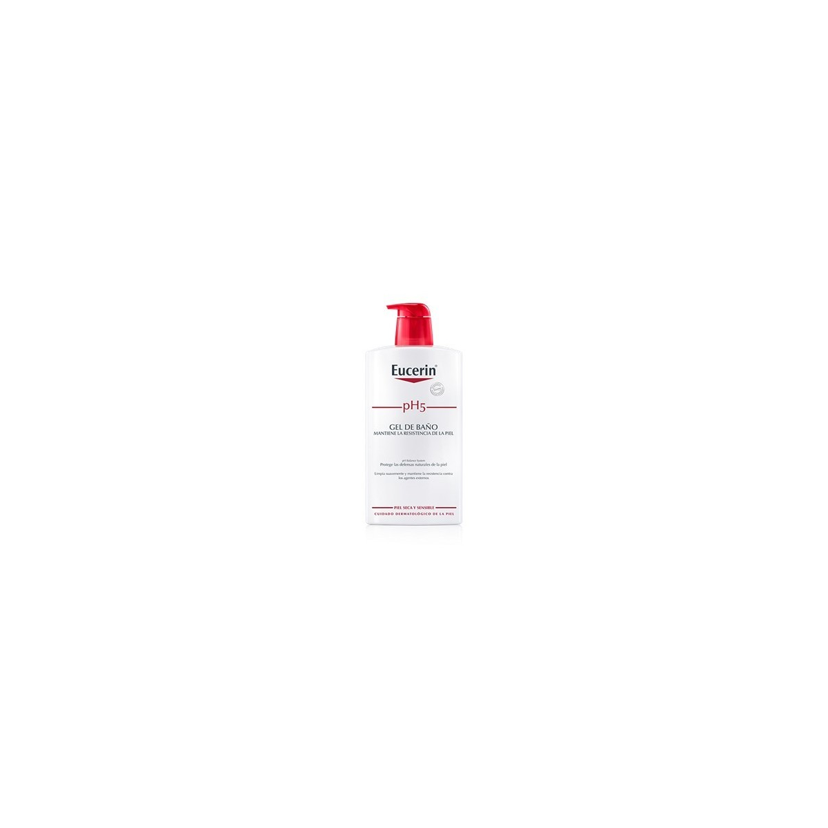 EUCERIN PIEL SENSIBLE PH5 GEL DE BAÑO 1 L