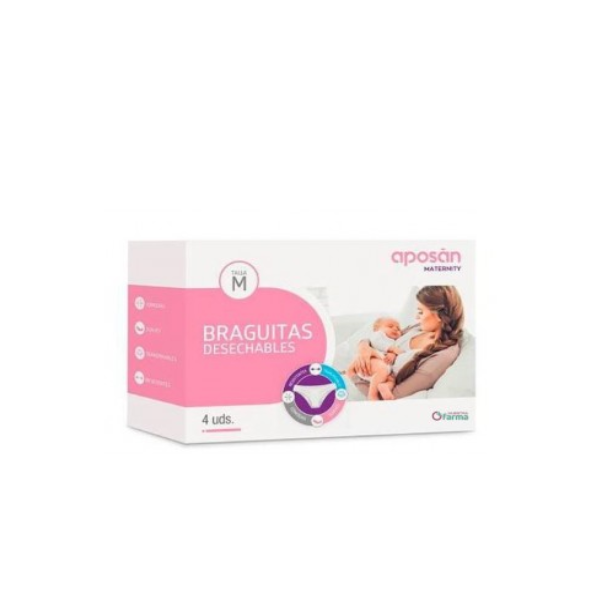 BRAGUITAS DESECHABLES APOSAN T MED 4 U