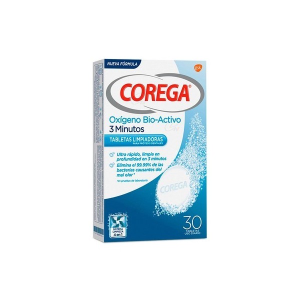 COREGA OXIGENO BIOACTIVO 30 TAB