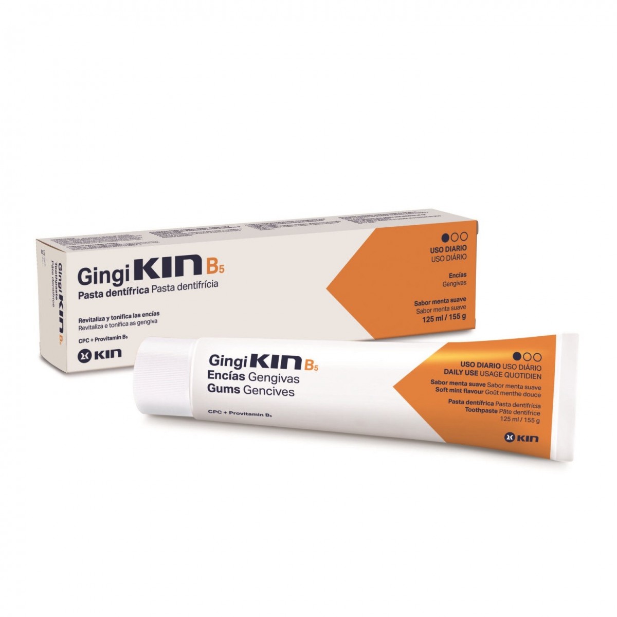 GINGI KIN PLUS PASTA DENTAL 125 ML