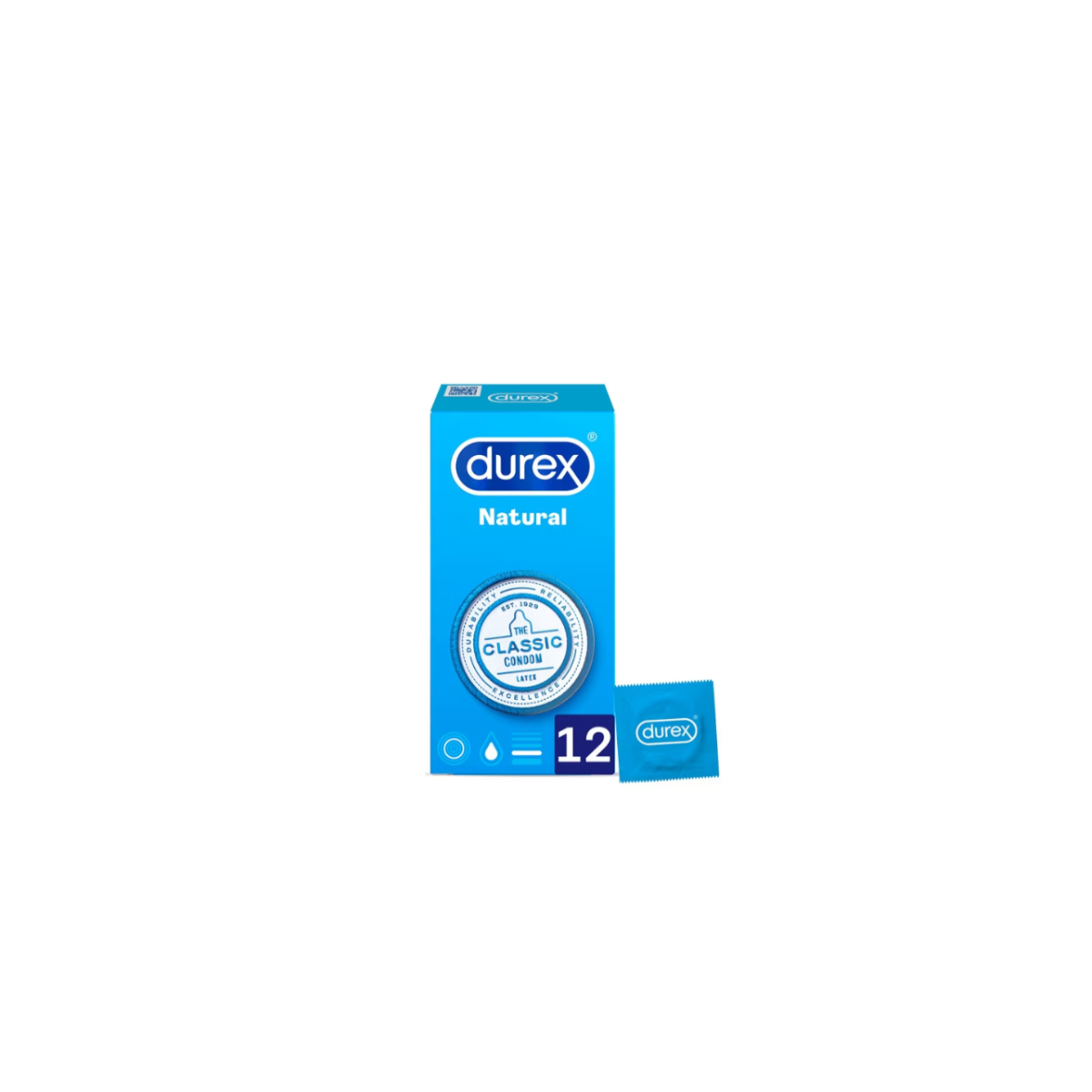 DUREX NATURAL PLUS 12 UDS