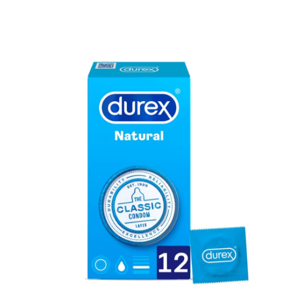 DUREX NATURAL PLUS 12 UDS