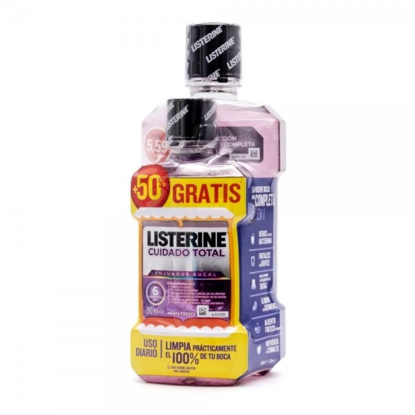 LISTERINE CUIDADO TOTAL 500 ml