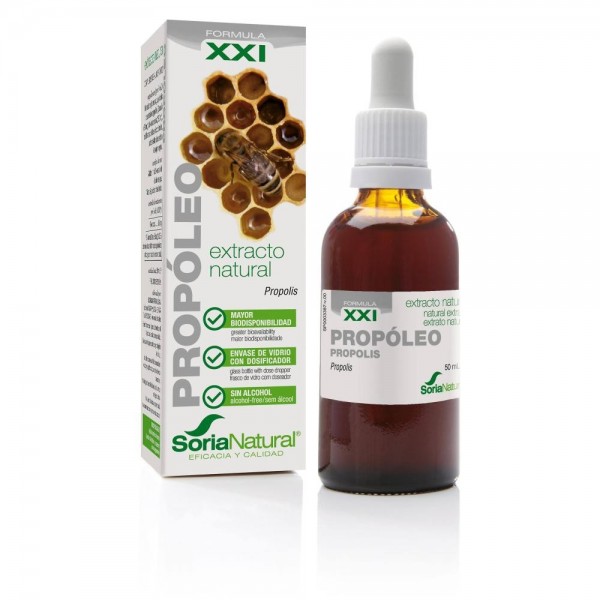 EXTRACTO DE PROPOLEO XXI 50 ml SORIA NATURAL