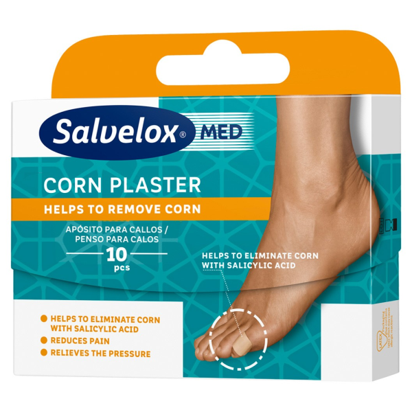 SALVELOX CALLOS CON ACIDO SALICILICO 57 MM X 19 MM 10 U