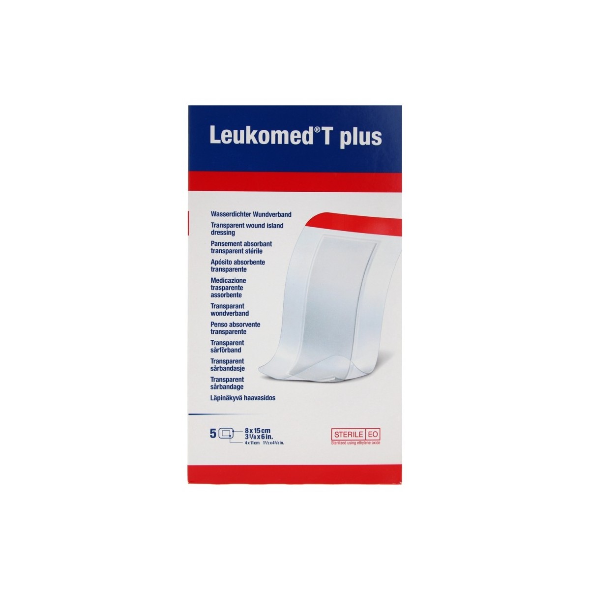 LEUKOPLAST LEUKOMED T PLUS APÓSITO ABSORBENTE E...