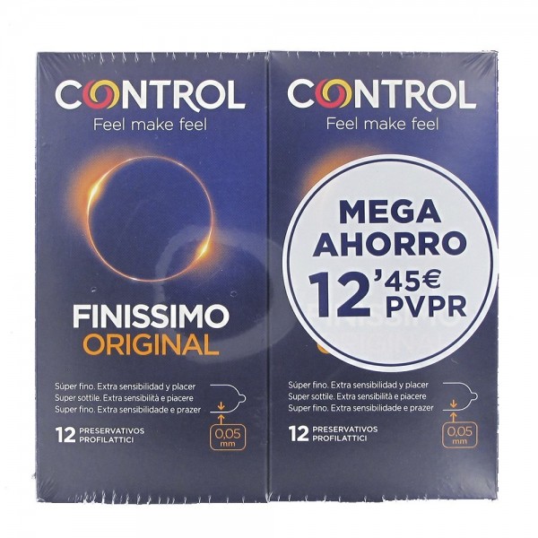 CONTROL FINISSIMO PRESERVATIVOS PACK MEGA AHORRO