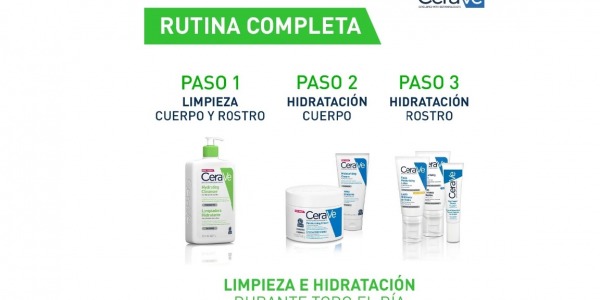 CONOCE LA RUTINA DE LIMPIEZA PARA PIELES SECAS DE CERAVE